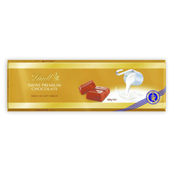Mlečna čokolada LINDT premium milk 300g