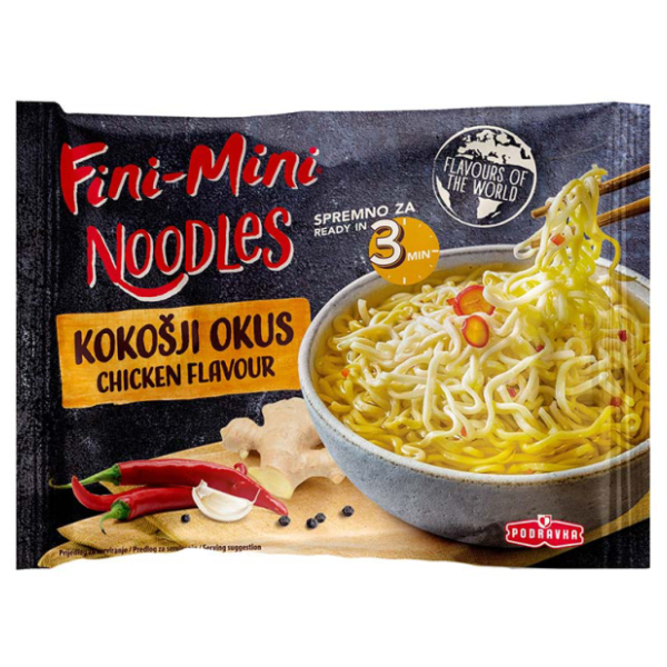 Nudle PODRAVKA kokošije fini-mini 75g