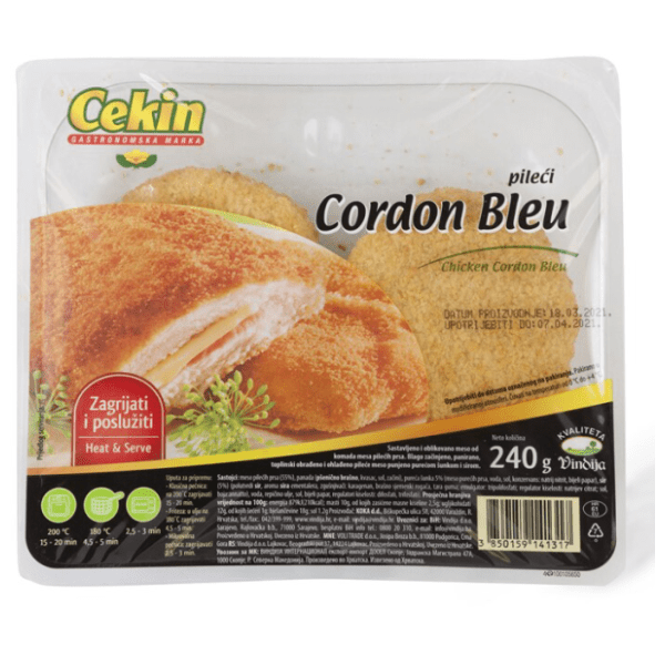 Panirani pileći cordon bleu CEKIN 240g