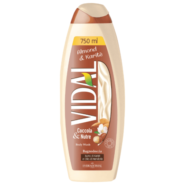 Pena za tuširanje VIDAL badem 750ml