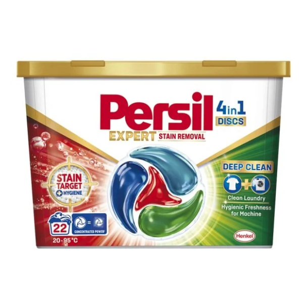 PERSIL discs expert stain removal 4in1 22kom