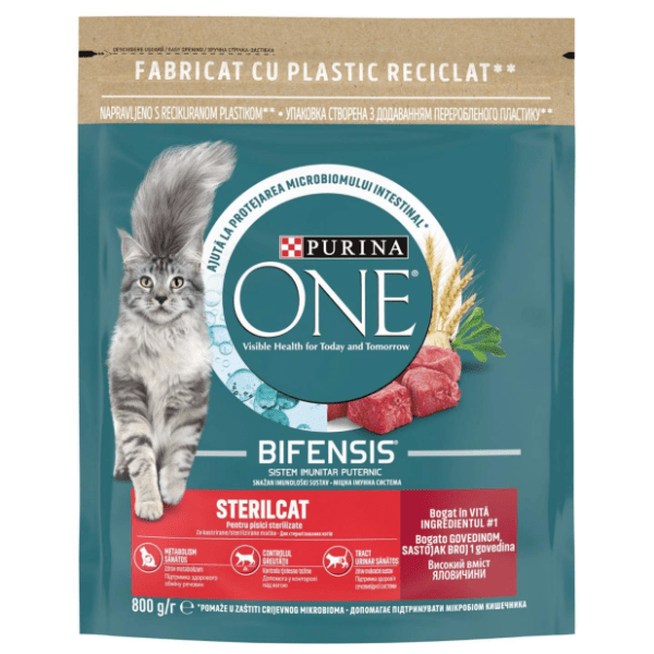 PURINA One hrana za sterilisane mačke govedina 800g