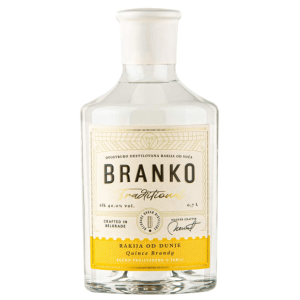 Rakija BRANKO traditional dunja 0,7l