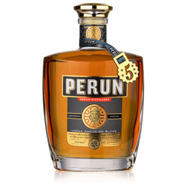 Rakija PERUN šljiva petica 0,7l