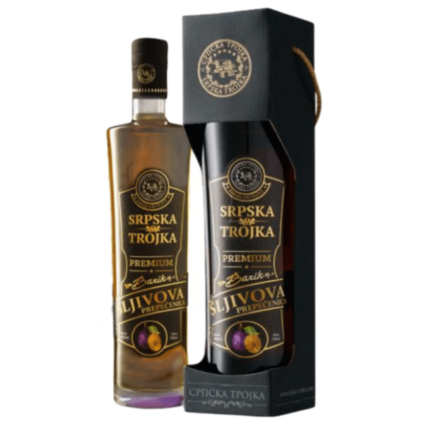 Rakija SRPSKA TROJKA šljivovica barik 0,7l
