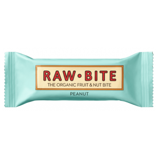 RAW BITE organska energetska čokoladica kikiriki 50g