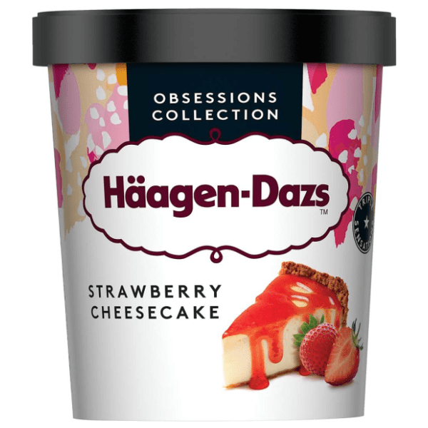 Sladoled HAAGEN DAZS strawberry cheesecake 460ml