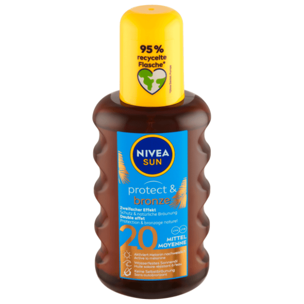 Ulje za sunčanje NIVEA Sun protect & bronze oil SPF20 200ml