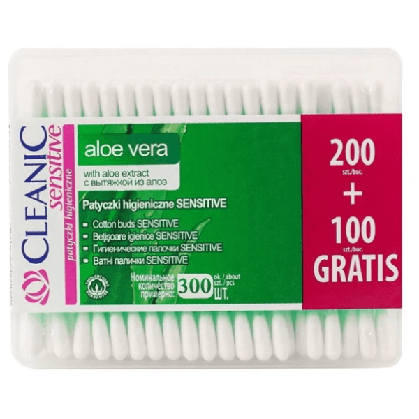 Štapići za uši CLEANIC 200kom+100gratis