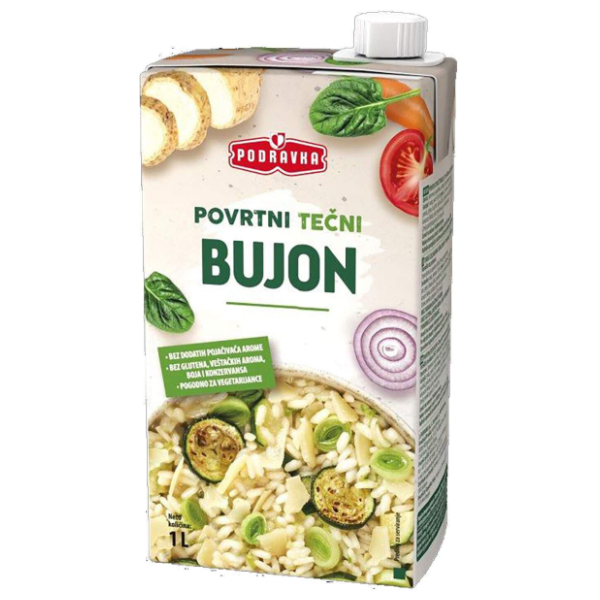 Tečni bujon PODRAVKA od povrća 1l