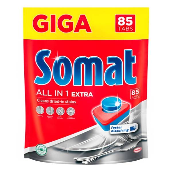 Tablete SOMAT all in one extra 85kom
