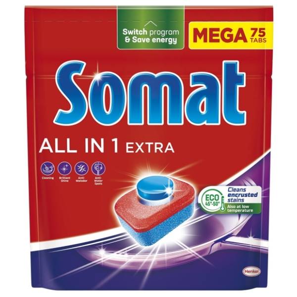Tablete SOMAT All in one extra 75kom