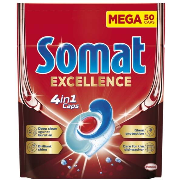 Tablete SOMAT Excellence 4in1 50kom