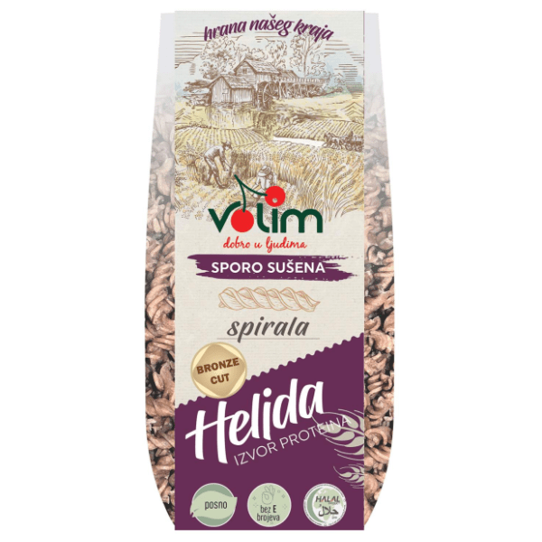 Testenina sa heljdom spirala VOLIM 250g