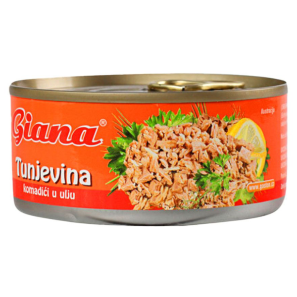 Tunjevina GIANA komadići u ulju 170g