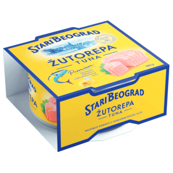 Tuna STARI BEOGRAD žutorepa u ulju 160g