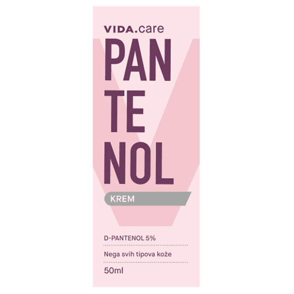 Krema pantenol VIDA 5% 50ml