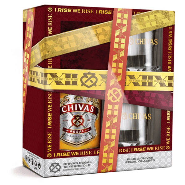 Viski CHIVAS Regal 12 y.o 0,7l + 2čaše