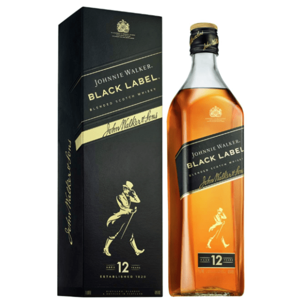 Viski JOHNNIE WALKER Black label kutija 1l