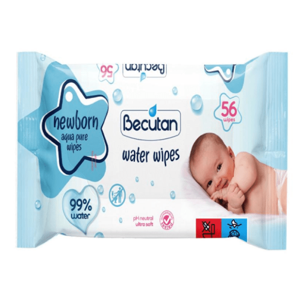 Vlažne maramice BECUTAN aqua pure 56kom