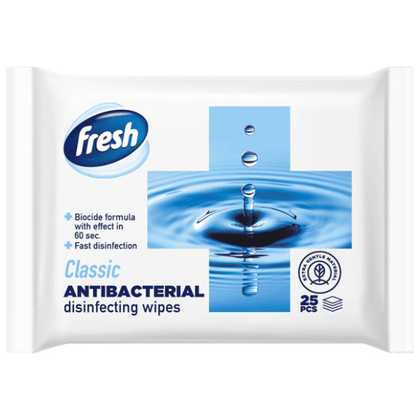 FRESH antibacterial vlažne maramice 25kom