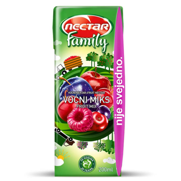 Voćni sok NECTAR Family miks 200ml
