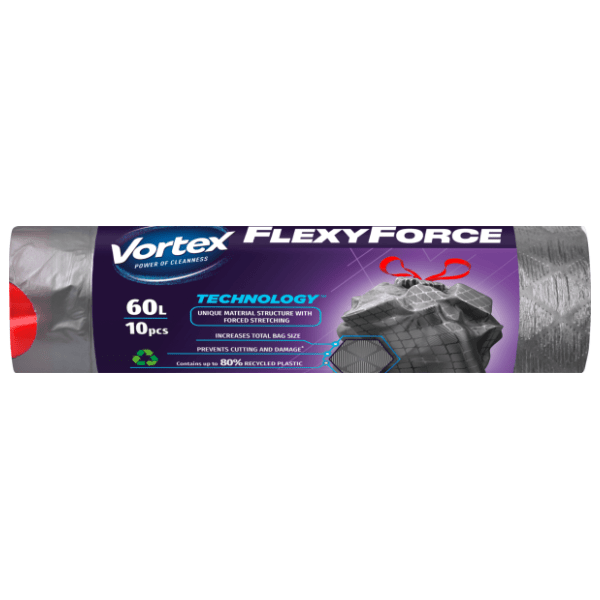 VORTEX kese za smeće flexy 60l 10kom