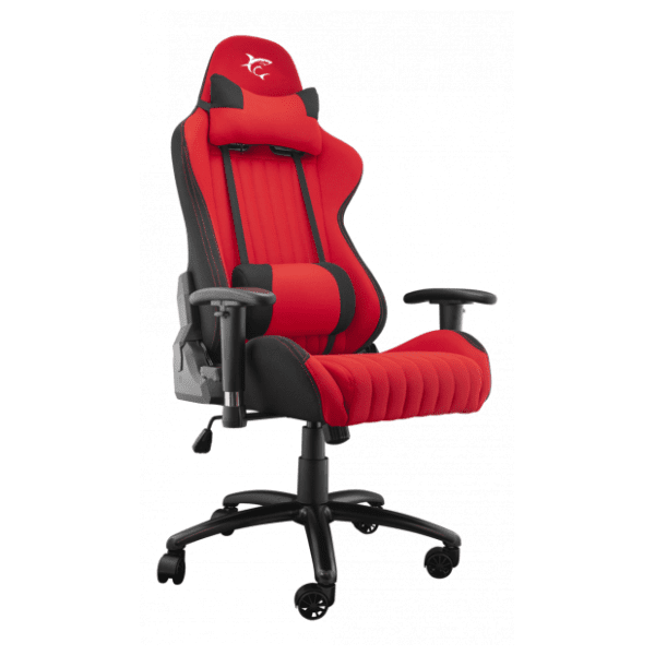 WHITE SHARK RED DEVIL gejmerska stolica