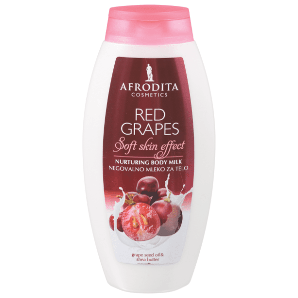 Mleko za telo AFRODITA Red grapes 250ml