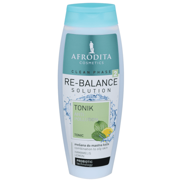 AFRODITA tonik za lice clean phase 2 rebalance 200ml