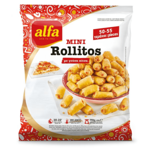 ALFA mini rollitos pizza 750g