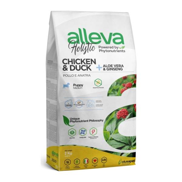 ALLEVA Piletina i pačetina hrana za pse 2kg