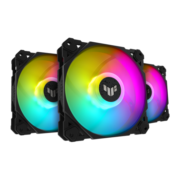 ASUS TUF Gaming TF120 ARGB Black 3IN1 ventilator za PC