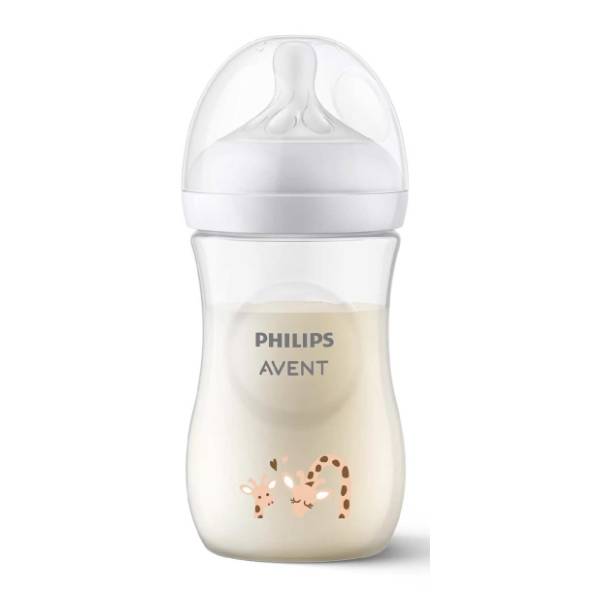 AVENT Natural Response Deco flašica 260ml žirafa