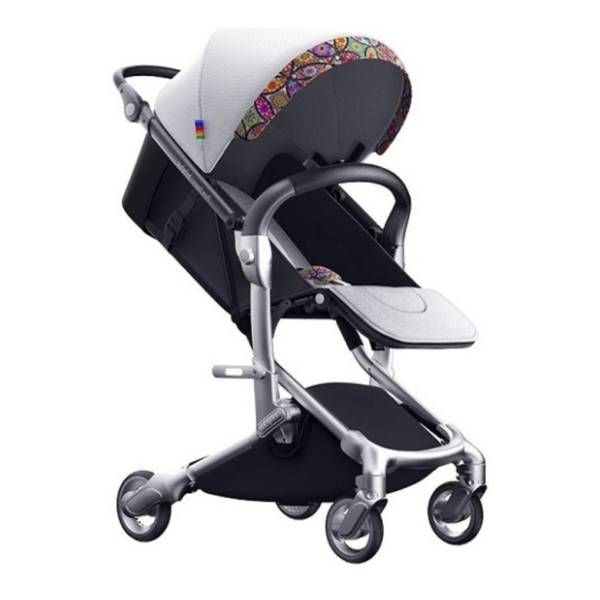 BEBEBUS kišobran kolica za bebe Camper+ God Tribe siva