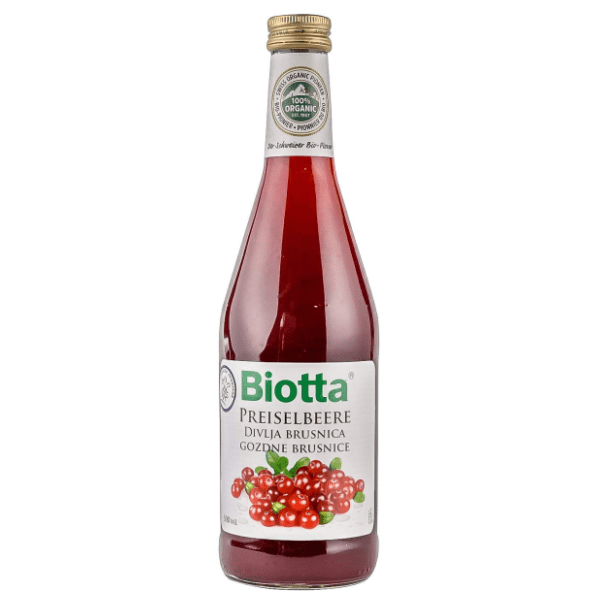 BIOTTA organski sok brusnica 500ml