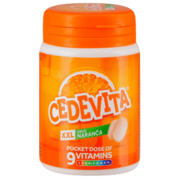 Bombone CEDEVITA narandža XXL 60g