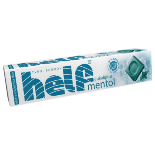 Bombone HELF mentol eukaliptus 40g