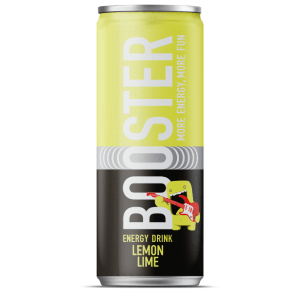 BOOSTER limun limeta energetski napitak 250ml