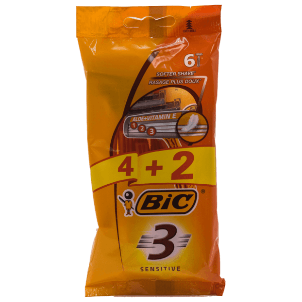 Brijač BIC 3 Sensitive 6kom