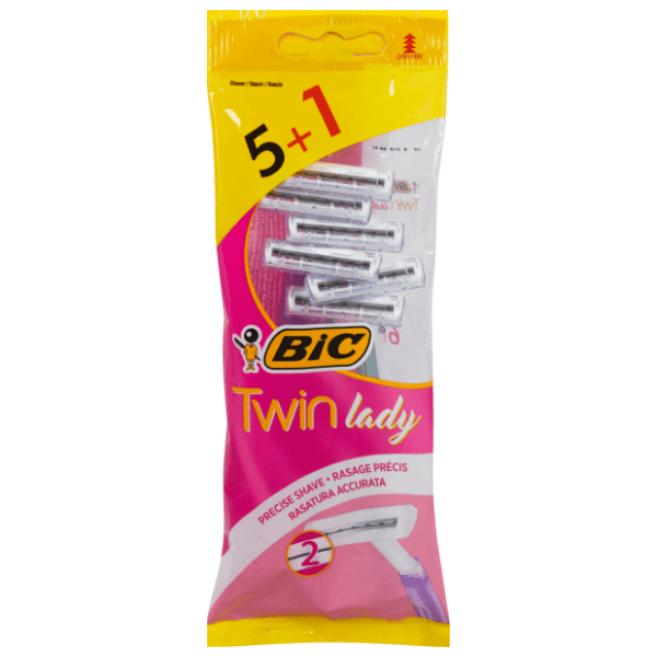 Brijač BIC Twin lady 5+1 gratis