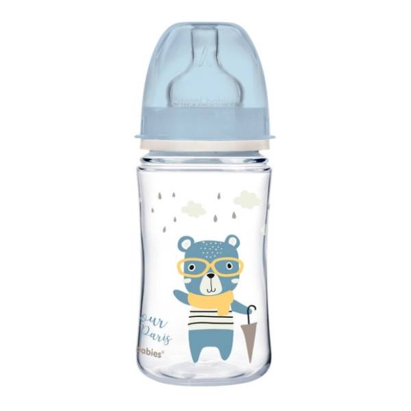 CANPOL BABIES Bonjour Paris flašica 240ml plava