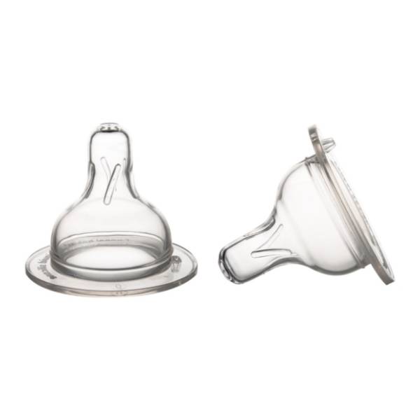 CANPOL BABIES Wide Neck silikonska cucla (12m+) 2kom
