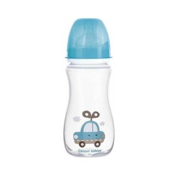 CANPOL BABIES Exotic Animals Anti-colic flašica 300ml plava