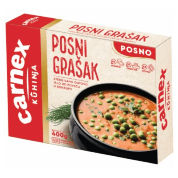 CARNEX posni grašak 400g