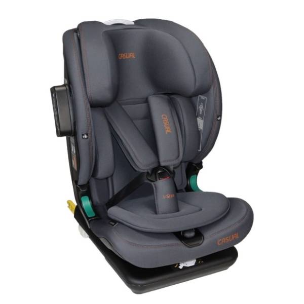 CASUAL auto sedište GOLDFIX PRO (76-150cm) I-size antracit
