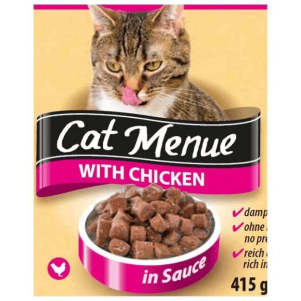 CAT MENU hrana za mačke piletina 415g