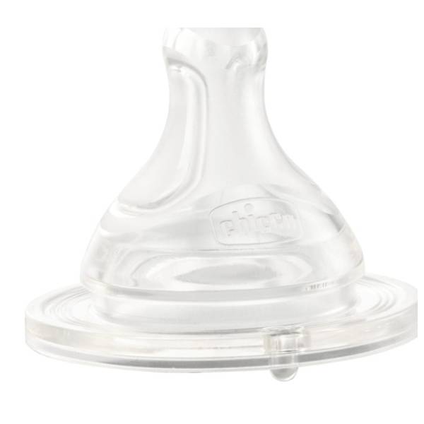 CHICCO P5 silikonska cucla (4m+) 2kom