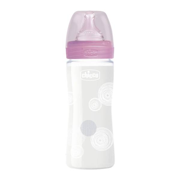 CHICCO WB flašica 240ml roze