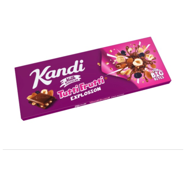 Čokolada KANDIT tutti frutti 80g